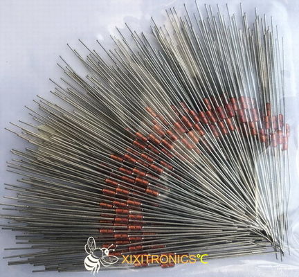 Vacuümverpakte Ingekapselde Glasntc Thermistor 10K 3972 reeksen