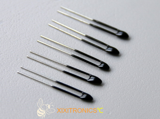 10K, 50K, 100K, 200K, 1M, 2M Extended Upper Leads Epoxy Met een laag bedekte NTC Thermistor