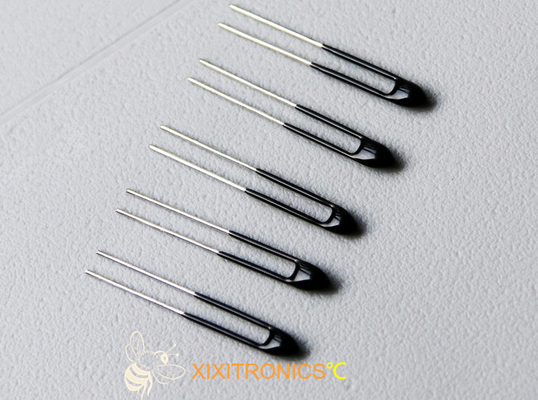 10K, 50K, 100K, 200K, 1M, 2M Extended Upper Leads Epoxy Met een laag bedekte NTC Thermistor