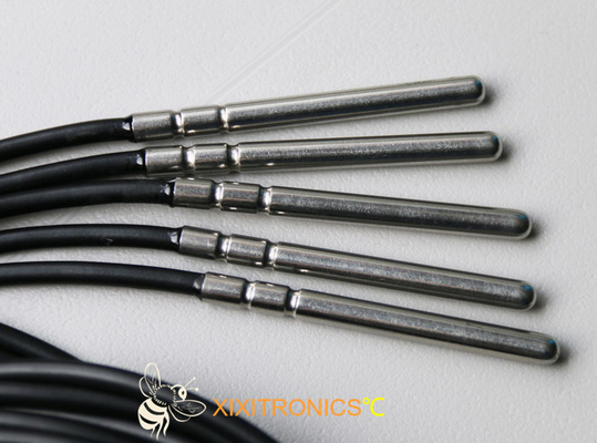 Van het de Temperatuurplatina van de siliconekabel PT1000 de Reeks van de Sensor PT-OTO van OTO