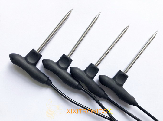 De Temperatuursensor van IPX3 NTC voor Voedsel/Elektronische de Temperatuursonde van het Saldovlees mff-33 Reeksen