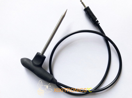 De Temperatuursensor van IPX3 NTC voor Voedsel/Elektronische de Temperatuursonde van het Saldovlees mff-33 Reeksen