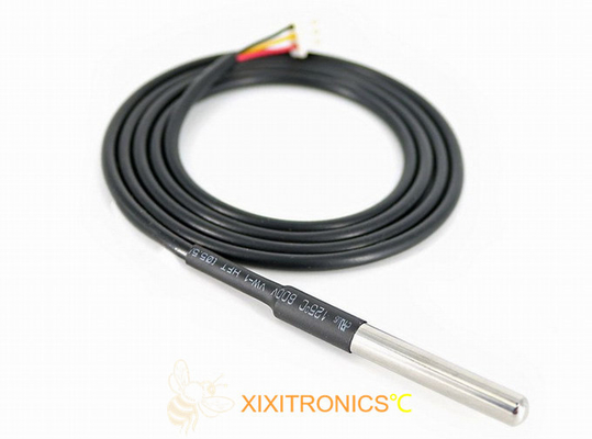 OD6.0mm Uitgang Digitale DS18B20 Temperatuursensor voor voertuigen van de MFT-4401-serie