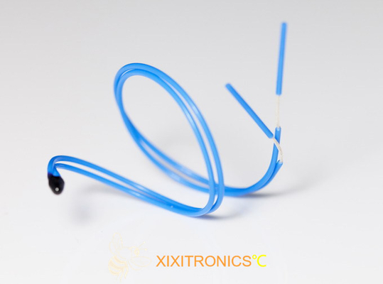 BMS-van de de hittesensor van de autozetel de Draad Epoxy Met een laag bedekte Thermistor van Telfon mf5a-5 Reeksen